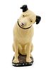A Nipper the RCA Dog Painted Plaster Figure 