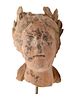 A Roman Style Terracotta Head of a Woman