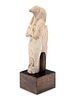 An Egyptian-Style Stucco Figure of Anubis