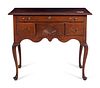 A Queen Anne Style Maple Dressing Table