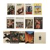 LIBROS SOBRE ARTE Y ESCULTURA. EDICIONES POLÍGRAFA. Títulos: Toulouse Lauterc / Kandinsky / Joan Miró / Wilfredo Lam / Táples. Pzas:13.