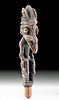 Early 20th C. Papua New Guinea Wooden Ancestor Figure