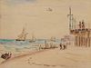 REYNOLDS BEAL, American 1866-1951, Atlantic City Shoreline