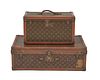 The Julia and Paul Child Two Piece Set of LOUIS VUITTON Travel Cases