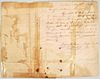 War of 1812 Military Document