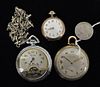 Three Small Vintage Pocketwatches