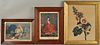 Two Framed Currier & Ives Lithographs