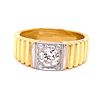 18k Diamond Unique Engagement Ring