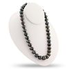 Black Tahitian Pearl 14K White Gold Necklace