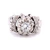 1940â€™s 18k Diamond Engagement Ring