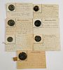 Seven War of 1812-era Buttons