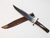Rodgers & Sons Bowie Knife and Sheath