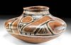 Anasazi Gila Polychrome Jar w/ Geometric Motif