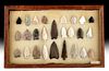 26 Native American Arizonan Stone Arrowheads