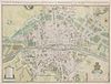 [PARIS] -- DE LISLE, Guillaume (1675-1726). Le Plan de Paris, ses Faubourgs et ses Environs|Platte Grond van Parys, zyn Voorburgen en Omleggende Plaat
