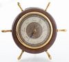 Wittnauer Nautical Ship Wheel Barometer
