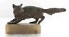 Animalier Bronze Model Of A Fox