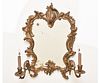 French Bronze Gilt Wall Sconce