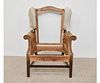 American Mahogany Wing Chair Frame
