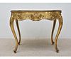 French Marble Top Louis XVI Style Table
