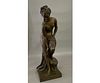 Large Bronze 'Venus au Bain' Statue