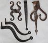 Antique Wrought Iron Hinges
