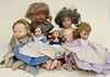 Six Vintage and Collectable Dolls