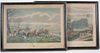 Pair of Hunting Scene Lithographs