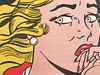 Roy Lichtenstein "Crying Girl" Poster, Signed