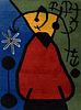 Large Joan Miro (after) Wool Tapestry