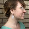 Ice Blink - Single-use Plastic Earrings