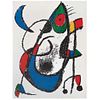 JOAN MIRÓ, Litografía original XI, from the suite of 12 Litografías originales, 1972, Unsigned, Lithography without print number, 12.4 x 19.5" (31.7 x