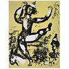 MARC CHAGALL, Le cirque, 1960, Unsigned, Lithography without print number, 12.5 x 9.4" (32 x 24 cm)
