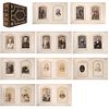 EMIL NICOLA-KARLEN, LOUIS NAGEL, A. MULLER, J. B., Untitled, Unsigned, Album: albumins and tintype, 6.2 x 9" (16 x 23 cm), Pieces: 92