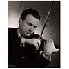 HARCOURT ESTUDIO, Violinista, Signed on negative, Silver / gelatin, 9.4 x 7" (24 x 18 cm)