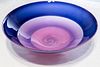 Incalmo Bowl -Midnight Blue, Violet and Raspberry