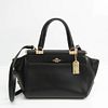 Coach Grace 20 31918 Women's Leather Handbag,Shoulder Bag Black BF529290
