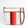 Coach Kit Messenger Crossbody 26 Horse Carriage Prinde Archive Patch 89608 Women's Leather,Coated Canvas Shoulder Bag Multi-color,Off-white BF529249