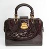 Louis Vuitton Monogram Vernis Melrose Avenue M93757 Women's Handbag Amarante BF529048
