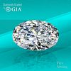 2.52 ct, D/VS2, Oval cut GIA Graded Diamond. Unmounted. Appraised Value: $67,000 
