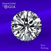10.51 ct, G/VS2, Round cut GIA Graded Diamond. Unmounted. Appraised Value: $1,524,000 