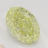 2.39 ct, Natural Fancy Yellow Even Color, VVS1, Oval cut Diamond (GIA Graded), Unmounted, Appraised Value: $45,800 