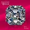 2.07 ct, G/IF, Sq. Emerald cut GIA Graded Diamond. Unmounted. Appraised Value: $57,000 