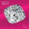 2.04 ct, H/VS1, Cushion cut GIA Graded Diamond. Unmounted. Appraised Value: $38,000 