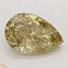 5.82 ct, Natural Fancy Brown Yellow Even Color, VS2, Pear cut Diamond (GIA Graded), Unmounted, Appraised Value: $105,800 