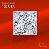 3.01 ct, E/VVS2, Princess cut GIA Graded Diamond. Unmounted. Appraised Value: $140,000 
