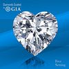 5.04 ct, H/IF, Heart cut GIA Graded Diamond. Unmounted. Appraised Value: $384,000 