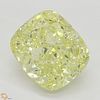 2.01 ct, Natural Fancy Yellow Even Color, VS2, Cushion cut Diamond (GIA Graded), Unmounted, Appraised Value: $28,400 