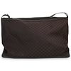 Gucci Brown Monogram Duffle Bag