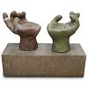 "Campania Intl" Figural Cast Stone Bird Bath